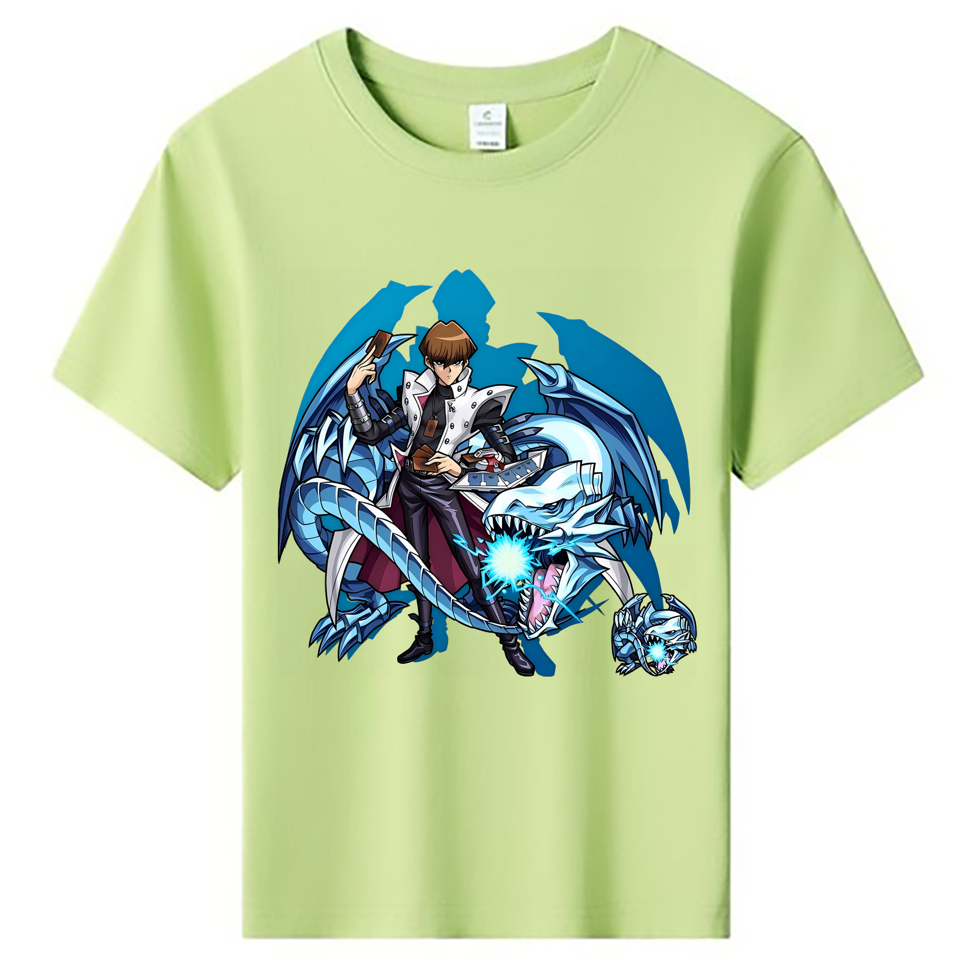 （画像用） 遊☆戯☆王 Yu-Gi-Oh! 綿100％キッズTシャツ（フロントプリント）